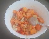 A picture of step 6 of Rainbow No-Sugar Fruit Bowl.