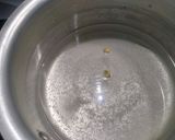 A picture of step 3 of Sooji ka halwa.