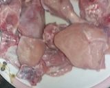 A picture of step 1 of Karahi Butter chicken.