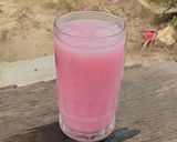 Foto langkah ke 5 dari resep Es Lumut Strawberry.