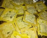 A picture of step 2 of Monita delight with stuffed masala.