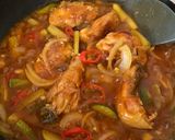 Foto langkah ke 8 dari resep Ayam Goreng Asam Manis.