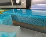 Foto langkah ke 6 dari resep Puding lumut bunga telang.
