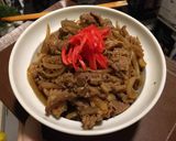 รูปขั้นตอนการทำที่ 4 ของ ข้าวหน้าเนื้อ ติดมัน (Gyudon)