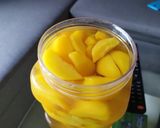 Hình bước làm 5 của món Đào ngâm