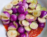 Hình bước làm 4 của món Cà pháo muối xổi