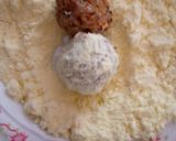 A picture of step 4 of Crispy coconut balls milk candy 🍭.