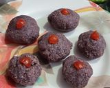 A picture of step 5 of Grapes & Rose Khoa Ladoo – Easy Prasad.