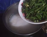 Foto langkah ke 4 dari resep Sayur Bobor Kacang Panjang.