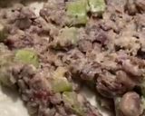 Foto del paso 3 de la receta Rollos de hojaldre, rellenos de verduras de temporada y jamón ibérico
