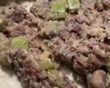Foto del paso 3 de la receta: Rollos de hojaldre, rellenos de verduras de temporada y jamón ibérico