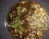 A picture of step 4 of Hyderabadi Bagara Baingan.