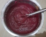 A picture of step 6 of Red velvet chocolate cake.
