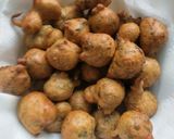 A picture of step 3 of Monsoon Special Methi Gota/pakoda.
