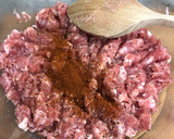 Foto del paso 1 de la receta: Hamburguesa de alcaparras y bacon
