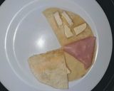 Foto del paso 2 de la receta: Fajitas de Jamón, Queso y Tomate