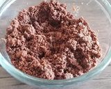 Foto del paso 1 de la receta: Cheesecake de arándanos con base de chocolate (sin horno)