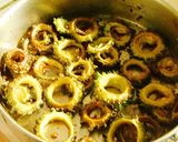 A picture of step 4 of BITTER GOURD (KARELA) PITLAI.