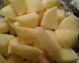 Foto del paso 5 de la receta: Patatas con atún y alioli de azafrán
