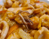 Foto del paso 6 de la receta: Sartén de chipirones, gambas y pimientos