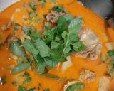 Foto langkah ke 9 dari resep Gulai Ayam Daun Kemangi.