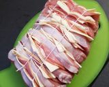 Une image de l'étape 3 de Rôti de porc bacon/fromage.