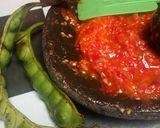 Foto langkah ke 3 dari resep Sambal pete (petai).