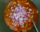 Foto langkah ke 9 dari resep Cumi Udang Saus Padang.