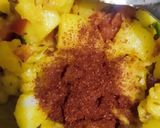 आलू की दाल (aloo ki dal recipe in Hindi) रेसिपी चरण 4 फोटो