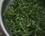 A picture of step 6 of Spinach,pumpkin and saffron bada with samak rice.