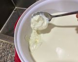 A picture of step 6 of Greek yoghurt.