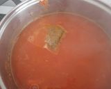 A picture of step 5 of McPhee's Cream of Tomato and Basil Soup.