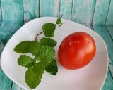 Foto langkah ke 1 dari resep Daun Mint Vs Tomat - Infused Water.