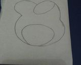 Foto langkah ke 2 dari resep Step by step membuat bento "my melody" tanpa cetakan khusus.