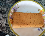 A picture of step 5 of Basbousa.