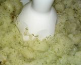 Hideg sárgadinnye leves borsmentával, citrusokkal és sorbet golyókkal recept fázis 15 fotója