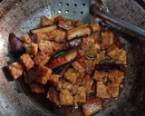 Foto langkah ke 4 dari resep Oseng Terong Tempe Saos Tiram.
