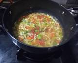 Schezwan noodles soup recipe step 4 photo