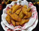 चीजी रवा निमकी (cheesy rava nimki recipe in Hindi) रेसिपी चरण 6 फोटो