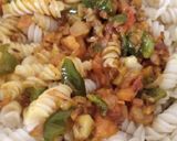 A picture of step 3 of Italian Indian Pasta.