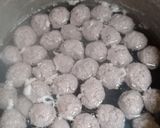 Foto langkah ke 2 dari resep Bakso daging sapi dan ayam.