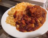 Foto del paso 4 de la receta: Porotos Rojos o Frijoles con patitas de cerdo y carne