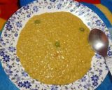 A picture of step 2 of Masala oats.