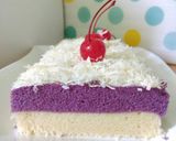 Foto langkah ke 10 dari resep Bolu Lapis Talas Kukus Irit & Praktis.