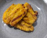 Foto langkah ke 2 dari resep Pisang Raja Bakar Coklat Keju.