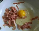 Foto del paso 2 de la receta: Revuelto de panceta, huevo y espárragos