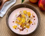 Foto del paso 4 de la receta: Yogur de plátano, fresas y nectarina
