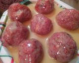 A picture of step 3 of Carrot Balls with Condensed milk.
