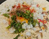 A picture of step 2 of Aloo Paratha.