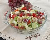 عکس مرحله 1 از دستور سالاد مرغ و انگور